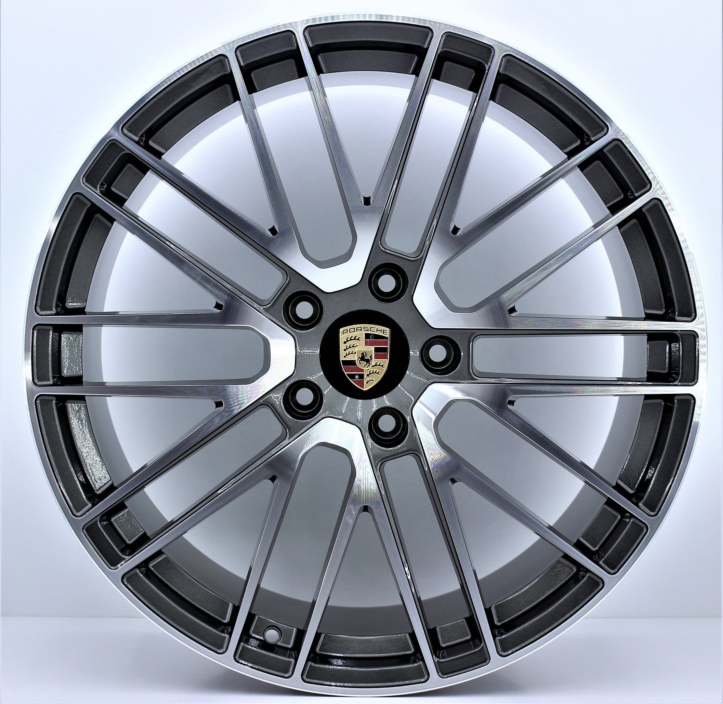 R1 Wheels 21 inç 5*130 ET62 Füme Jant Takımı (J-1468) - KolayOto