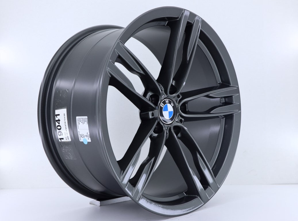 R1 Wheels 19 inç 5*120 ET33 Füme Jant Takımı (J-1280) - KolayOto