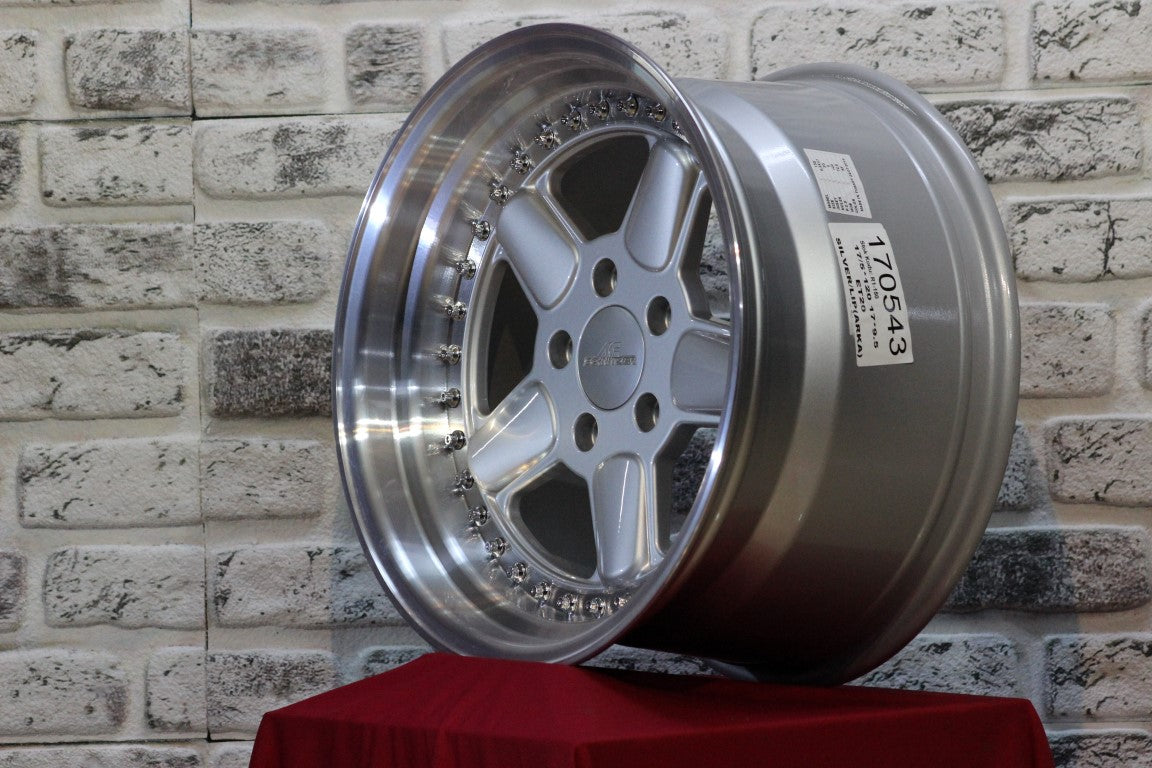 R1 Wheels 17 inç 5*120 ET20 Metalik Gri Jant Takımı (J-454) - KolayOto