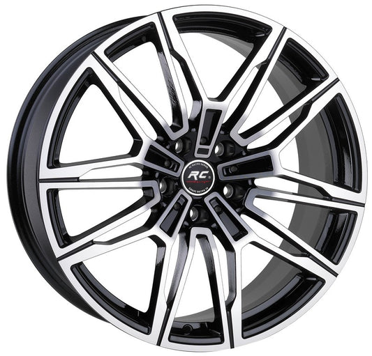 R1 Wheels 20 inç 5*120 ET30 Siyah Jant Takımı (J-3480) - KolayOto