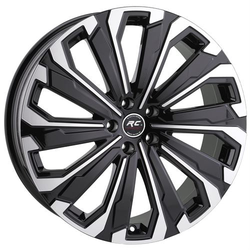 R1 Wheels 19 inç 5*108 ET35 Siyah Jant Takımı (J-2892) - KolayOto