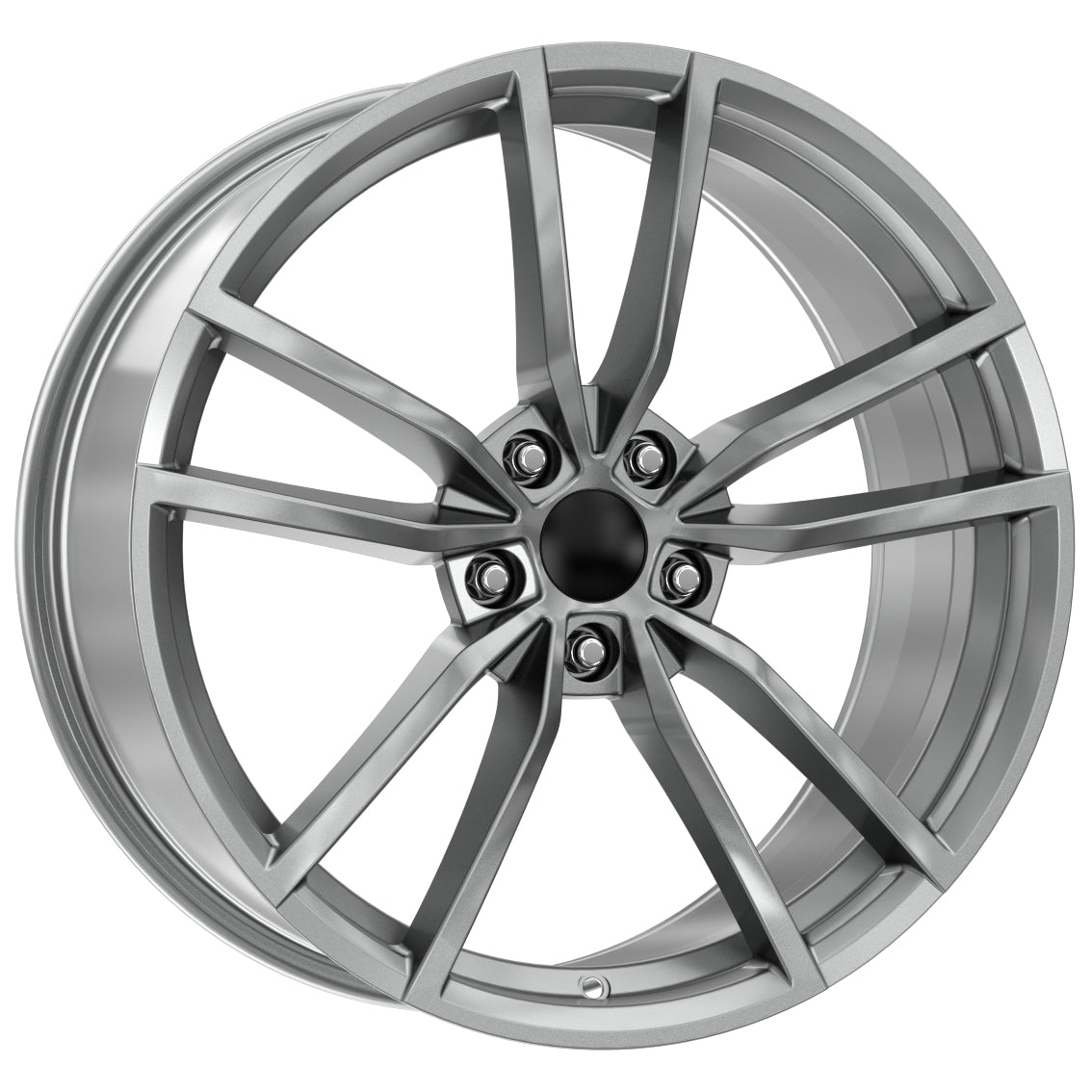 R1 Wheels 19 inç 5*112 ET44 Füme Jant Takımı (J-4271)