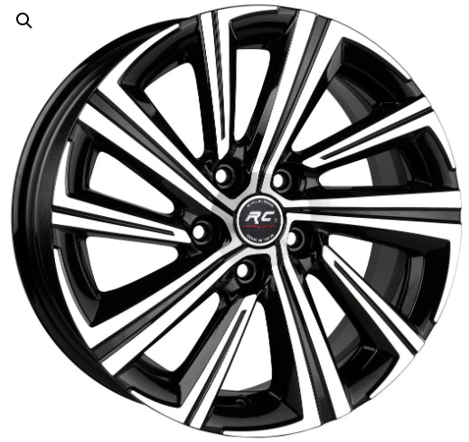 R1 Wheels 16 inç 5*114.3 ET40 Siyah Jant Takımı (J-270) - KolayOto