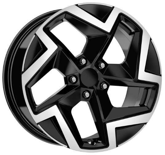 R1 Wheels 16 inç 5*100 ET35 Metalik Gri Jant Takımı (J-3172) - KolayOto