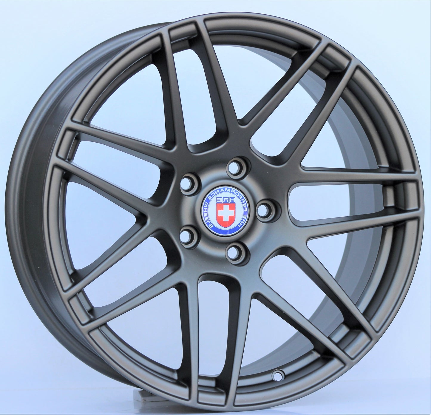 R1 Wheels 19 inç 5*120 ET33 Mat Füme Jant Takımı (J-213) - KolayOto