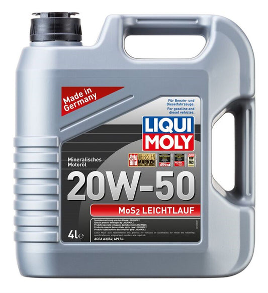 Liqui Moly Mos2 Leichtlauf 20W50 Motor Yağı (4 Litre) - 21358 - KolayOto