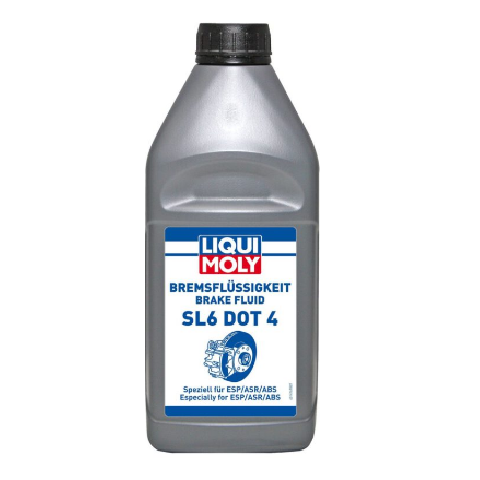 Liqui Moly Brake Fluid SL6 DOT4 Fren Hidrolik Yağı (1 Litre) - 21168 - KolayOto