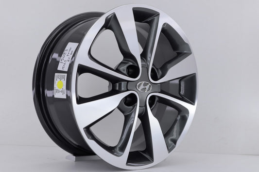 R1 Wheels 15 inç 4*100 ET40 Füme Jant Takımı (J-965) - KolayOto