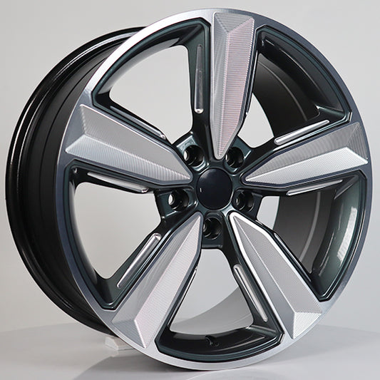 R1 Wheels 18 inç 5*114.3 ET35 Metalik Gri Jant Takımı (J-3331) - KolayOto