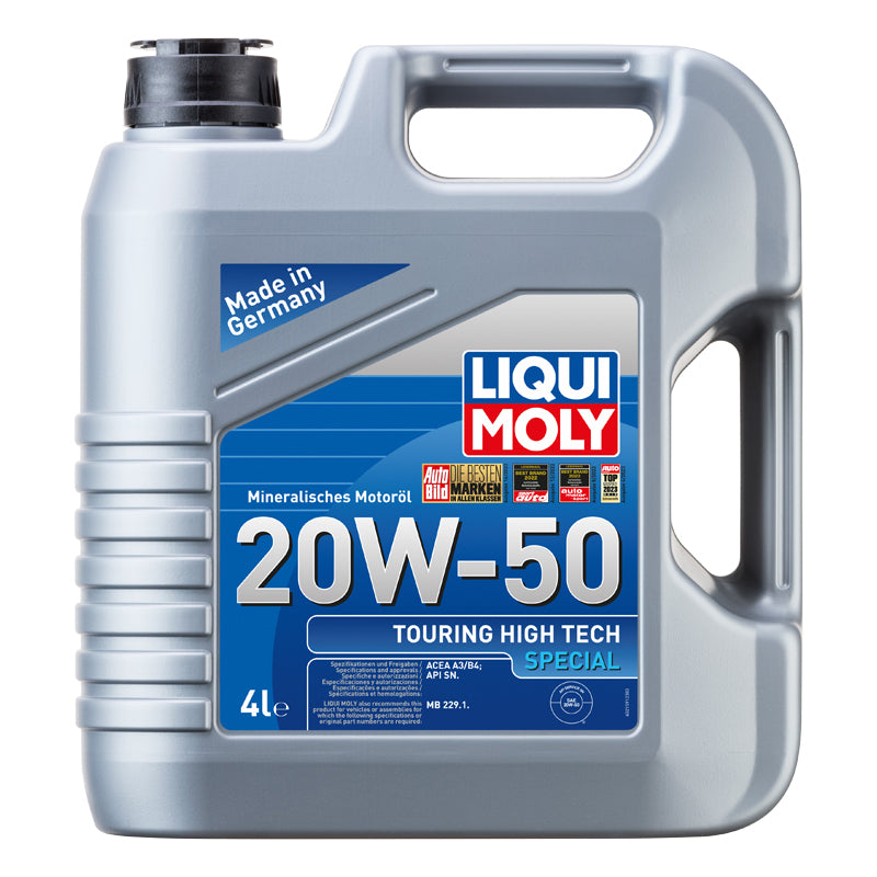 Liqui Moly Touring High Tech Special 20W50 Motor Yağı (4 Litre) - 21591 - KolayOto