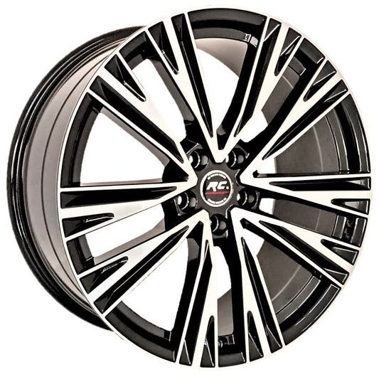R1 Wheels 20 inç 5*112 ET43 Füme Jant Takımı (J-832) - KolayOto