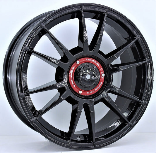 R1 Wheels 18 inç 5*112 ET40 Siyah Jant Takımı (J-449) - KolayOto