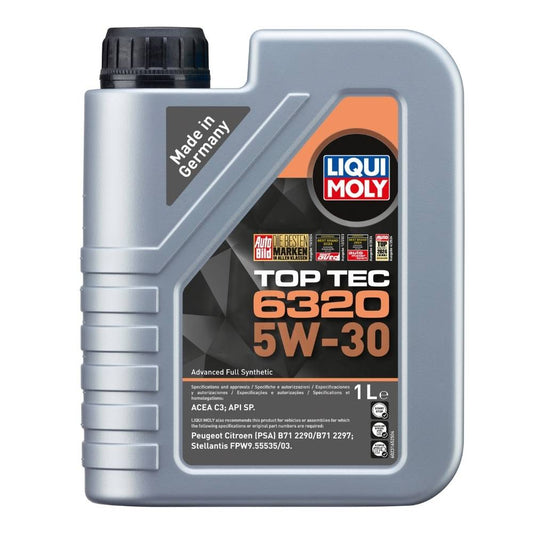 Liqui Moly TopTec 6320 5W30 Motor Yağı (1 Litre) - 23165