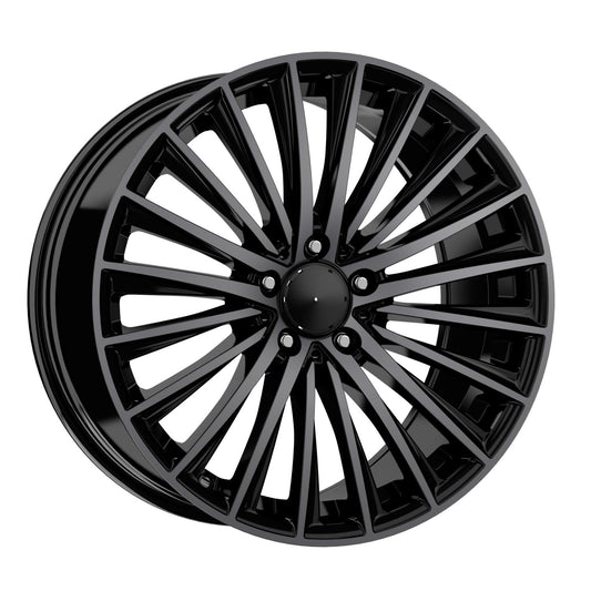 R1 Wheels 20 inç 5*112 ET40 Siyah Jant Takımı (J-1432) - KolayOto