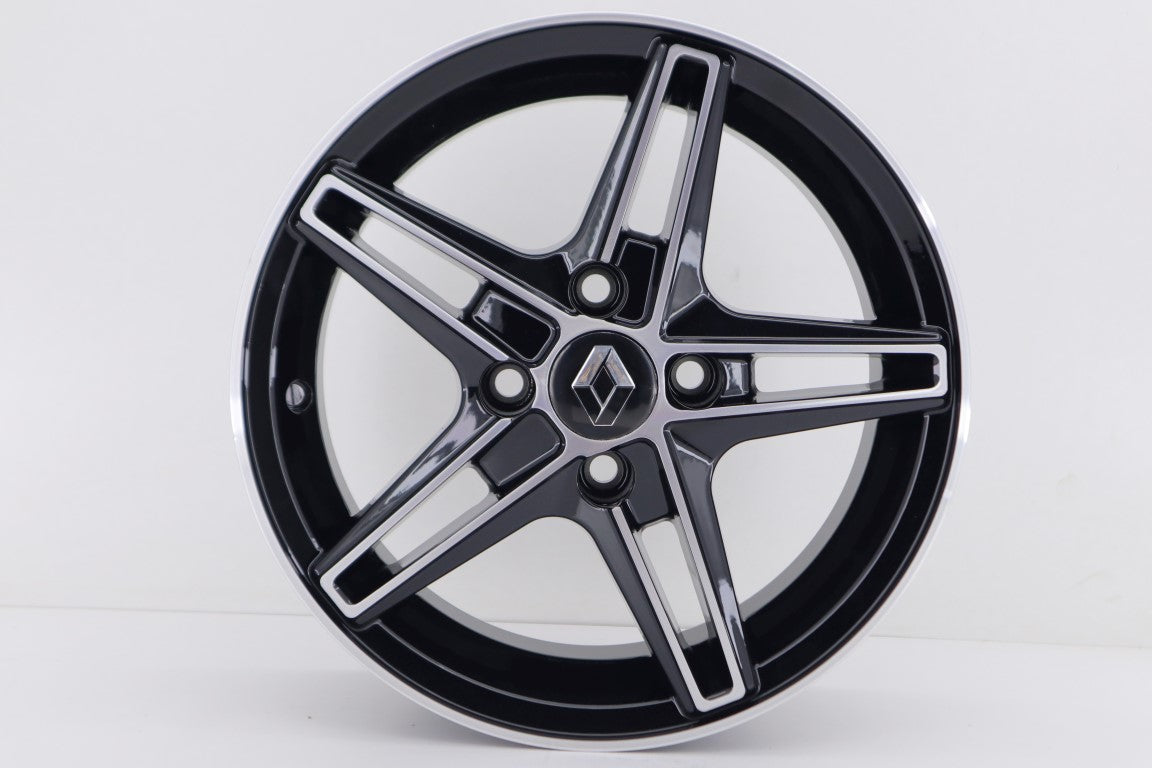 R1 Wheels 14 inç 4*100 ET30 Siyah Jant Takımı (J-265) - KolayOto