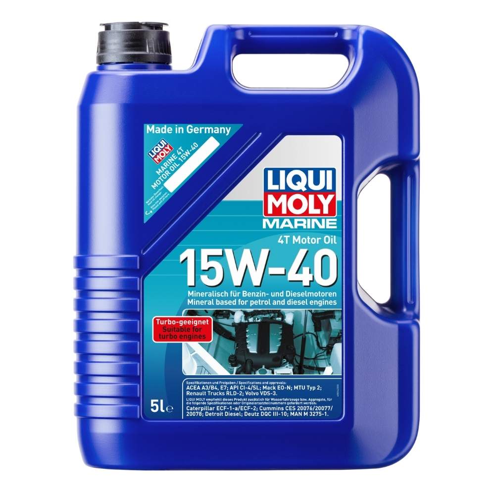 Liqui Moly Marine 4 Zamanlı 15W40 Motor Yağı (5 Litre) - 25016
