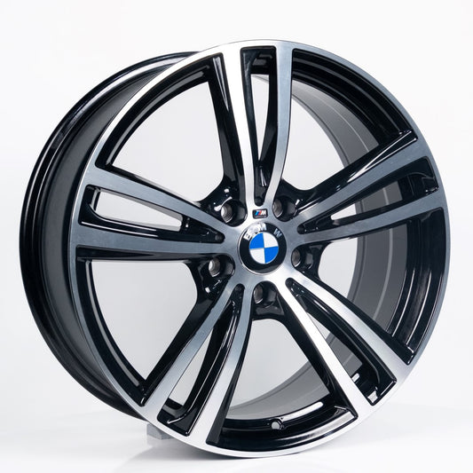 R1 Wheels 19 inç 5*120 ET35 Siyah Jant Takımı (J-3003) - KolayOto