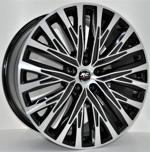 R1 Wheels 20 inç 5*112 ET40 Siyah Jant Takımı (J-2780) - KolayOto