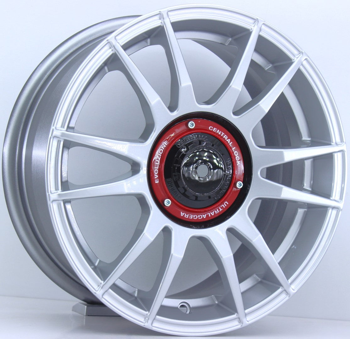 R1 Wheels 15 inç 4*100 ET35 Metalik Gri Jant Takımı (J-330) - KolayOto