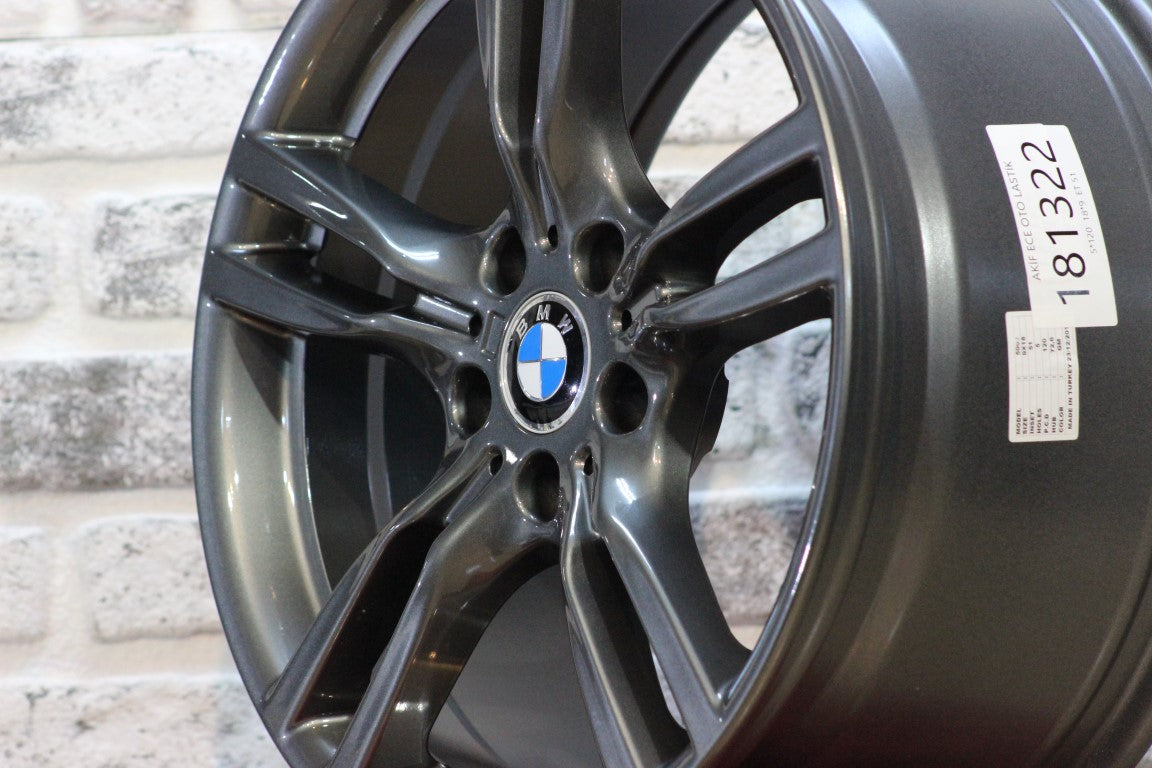 R1 Wheels 18 inç 5*120 ET51 Füme Jant Takımı (J-629) - KolayOto