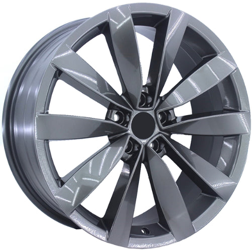 R1 Wheels 17 inç 4*100 ET41 Füme Jant Takımı (J-4220)