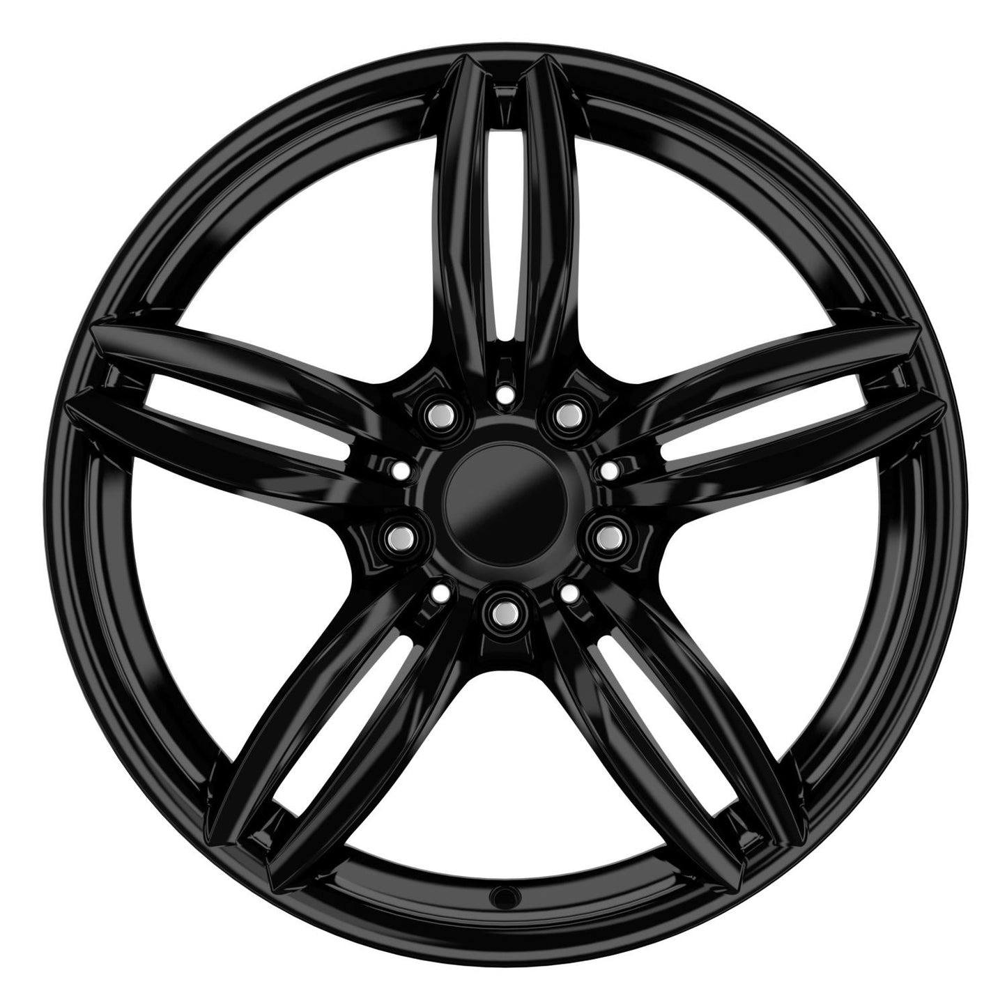 R1 Wheels 18 inç 5*120 ET40 Siyah Jant Takımı (J-1200) - KolayOto