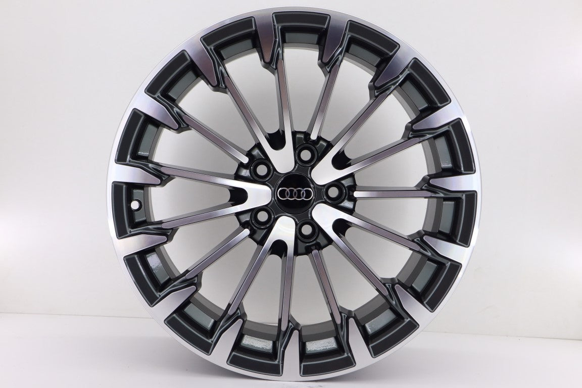 R1 Wheels 18 inç 5*112 ET35 Parlak Füme Jant Takımı (J-2056) - KolayOto