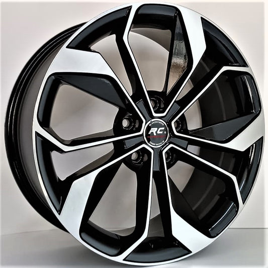 R1 Wheels 18 inç 5*114.3 ET45 Siyah Jant Takımı (J-312) - KolayOto