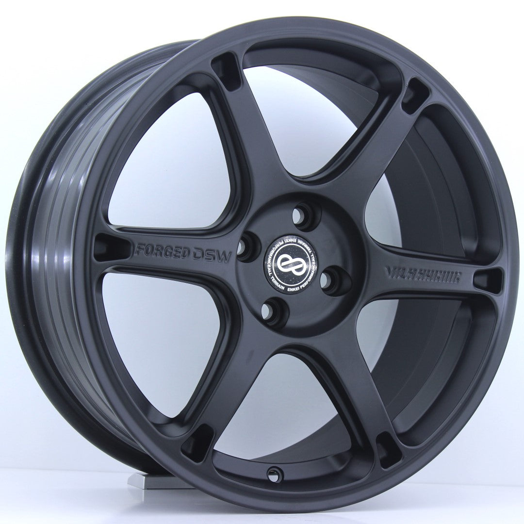 R1 Wheels 17 inç 4*100 ET35 Mat Siyah Jant Takımı (J-685) - KolayOto