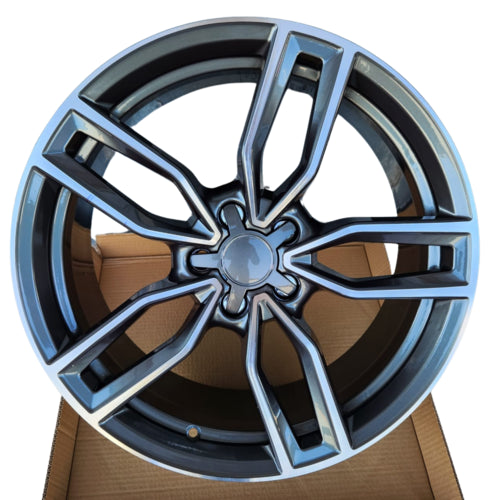R1 Wheels 19 inç 5*112 ET42 Füme Jant Takımı (J-3545) - KolayOto