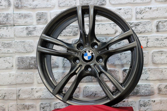 R1 Wheels 18 inç 5*120 ET38 Füme Jant Takımı (J-628) - KolayOto