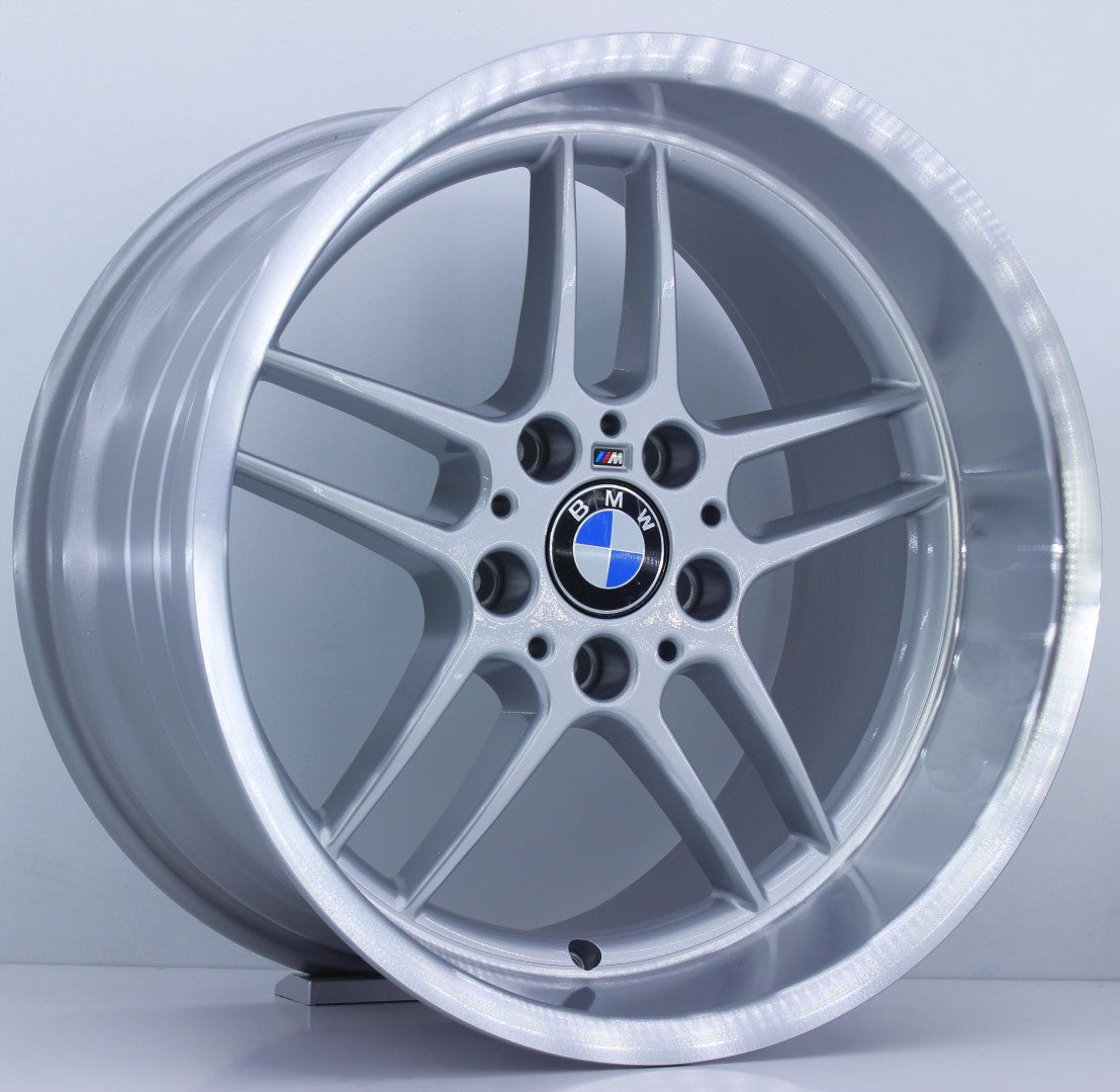 R1 Wheels 18 inç 5*120 ET20 Metalik Gri Jant Takımı (2308) - KolayOto