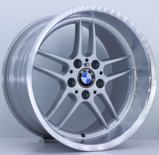 R1 Wheels 18 inç 5*120 ET20 Metalik Gri Jant Takımı (2308) - KolayOto