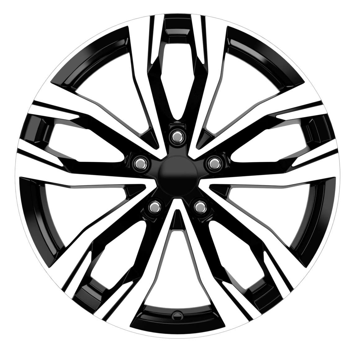 EMR 18 inç 5*114 ET40 Siyah Jant Takımı (J-1968) - KolayOto