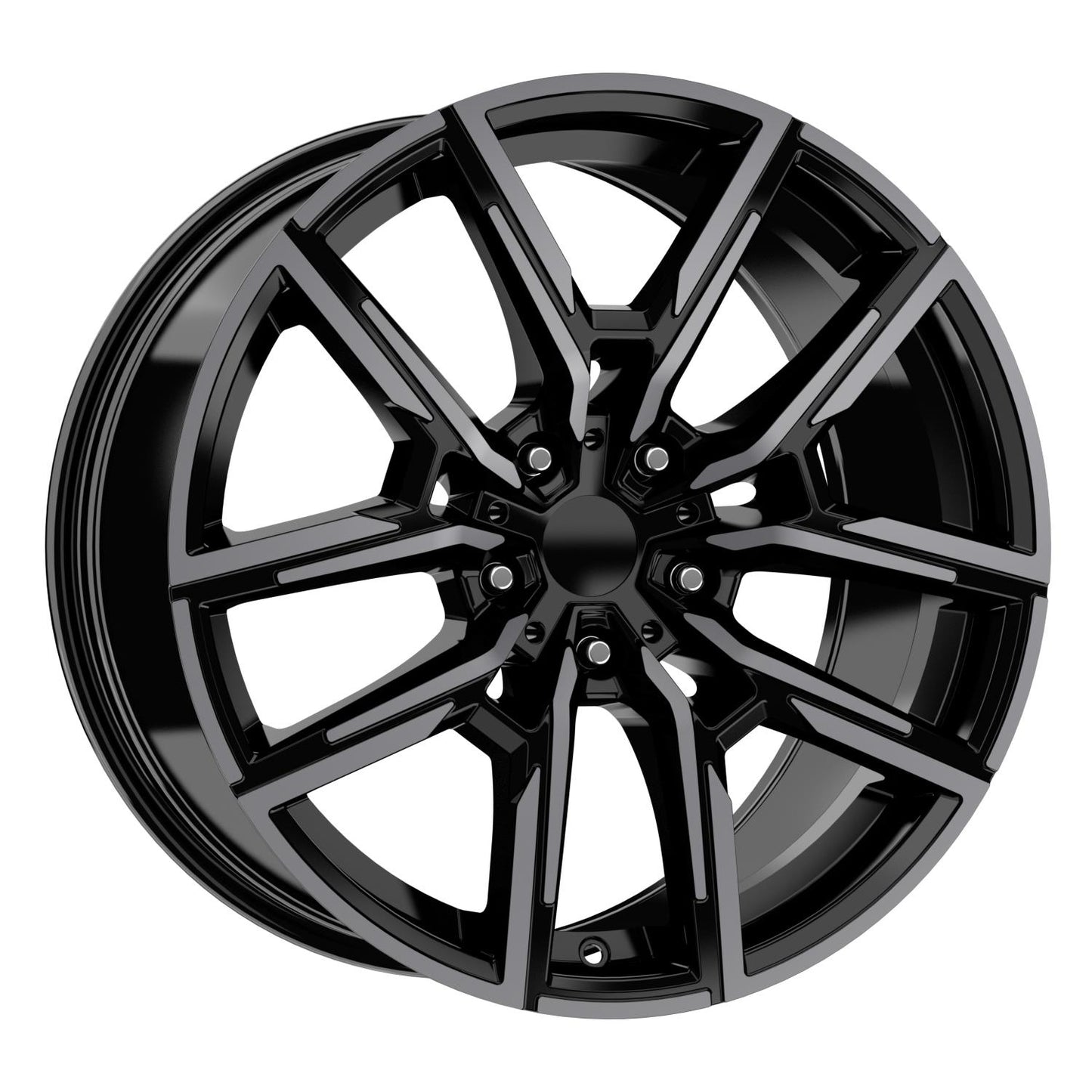 R1 Wheels 19 inç 5*120 ET43 Siyah Jant Takımı (J-4245)
