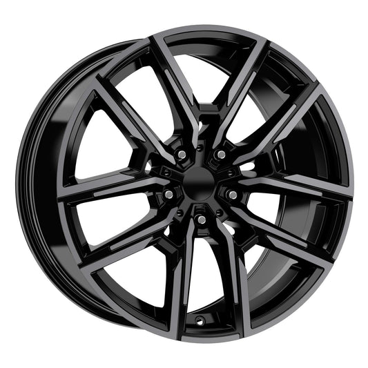 R1 Wheels 19 inç 5*120 ET43 Siyah Jant Takımı (J-4245)