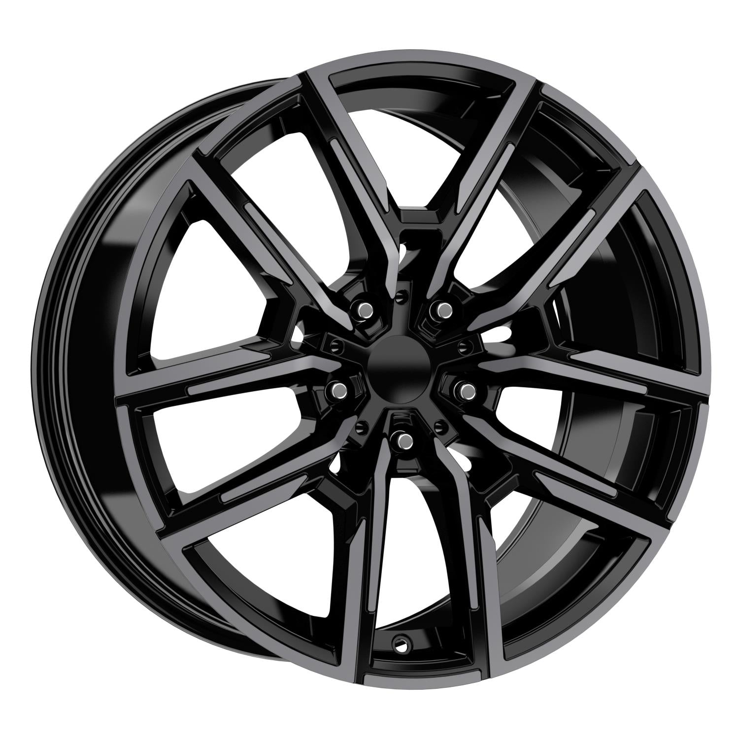 R1 Wheels 19 inç 5*120 ET43 Siyah Jant Takımı (J-4245)