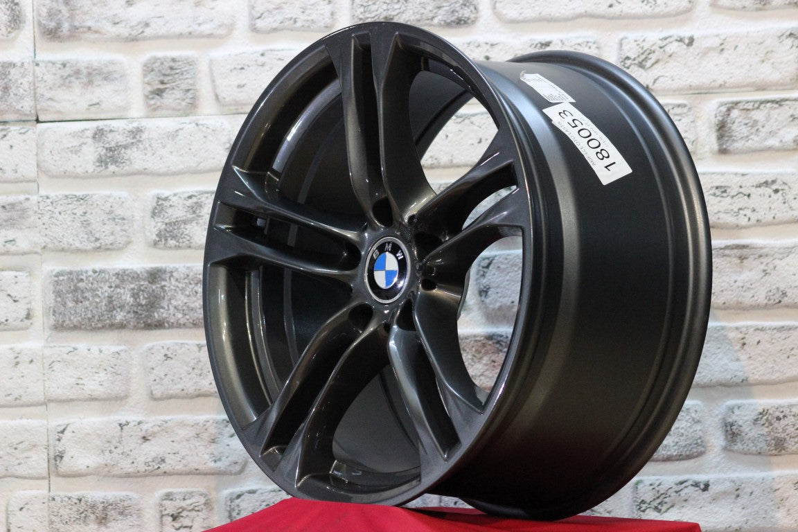 R1 Wheels 18 inç 5*120 ET30 Füme Jant Takımı (J-899) - KolayOto