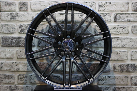 R1 Wheels 19 inç 5*112 ET35 Füme Jant Takımı (J-1431) - KolayOto