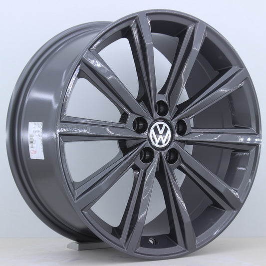 R1 Wheels 17 inç 5*100 ET35 Füme Jant Takımı (J-2791) - KolayOto