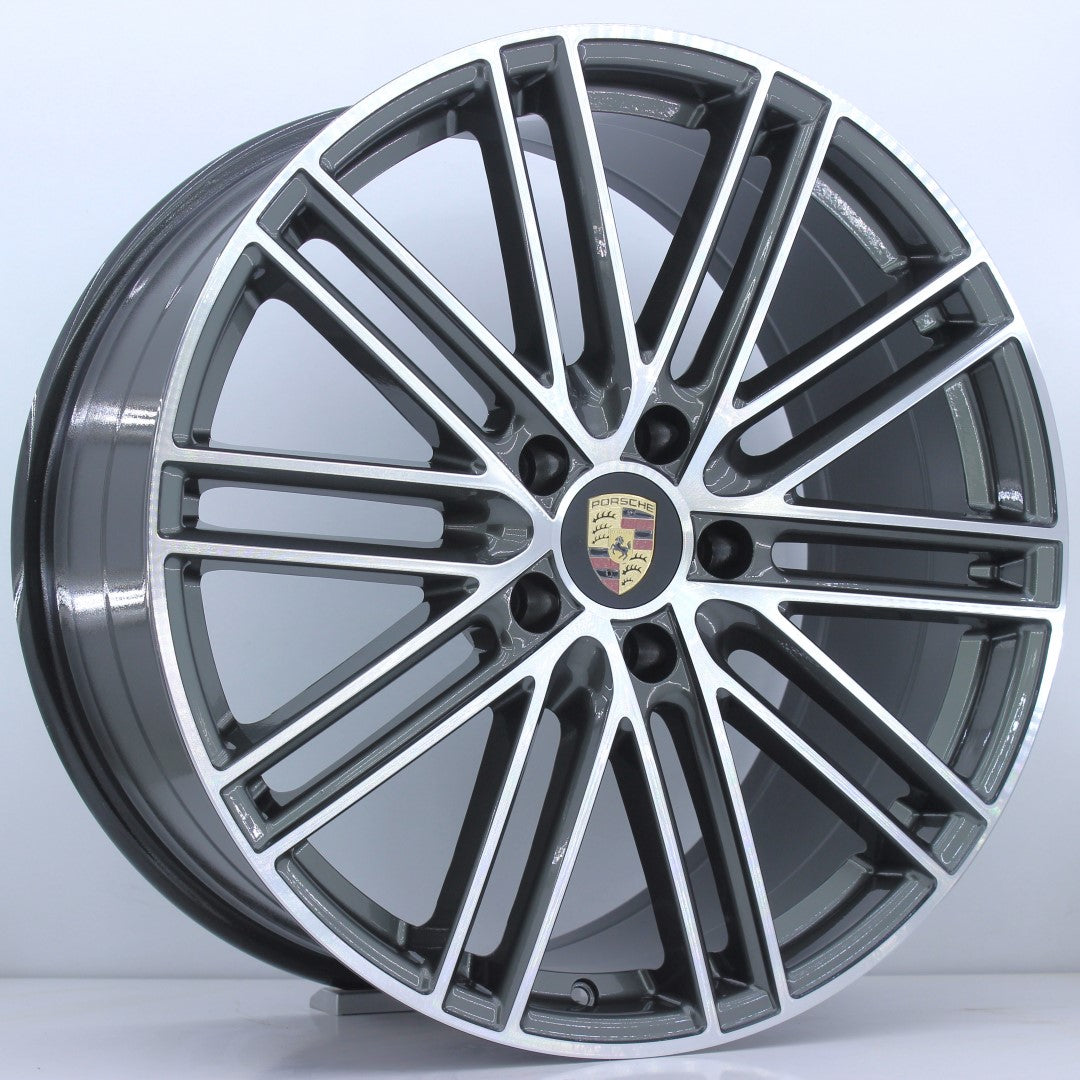 R1 Wheels 21 inç 5*130 ET71 Füme Jant Takımı (2615) - KolayOto