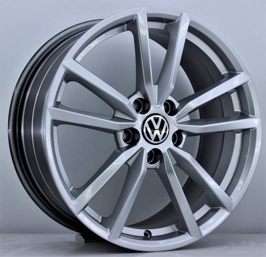 R1 Wheels 18 inç 5*112 ET45 Metalik Gri Jant Takımı (J-431) - KolayOto