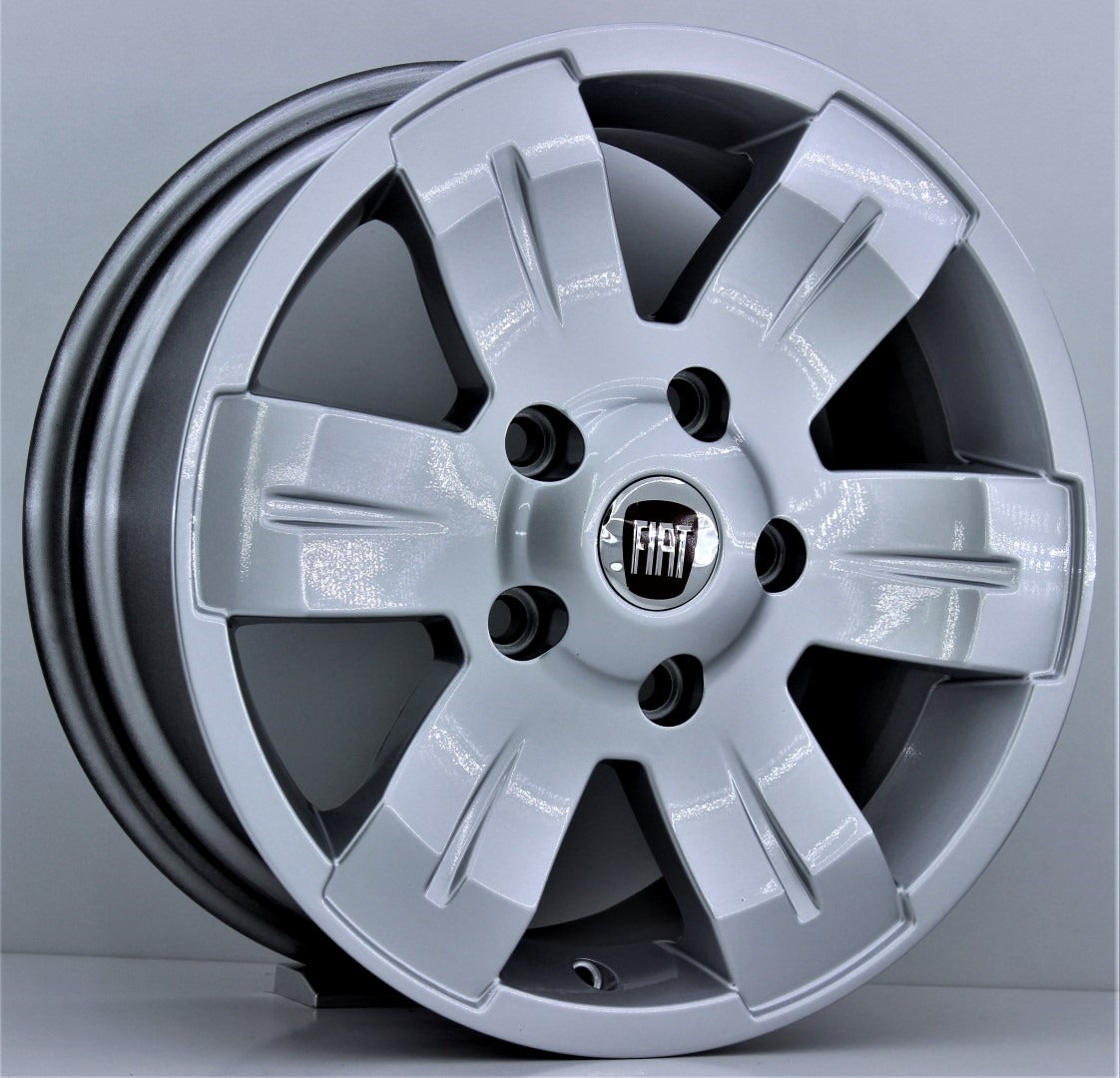 R1 Wheels 16 inç 5*130 ET50 Metalik Gri Jant Takımı (J-1383) - KolayOto