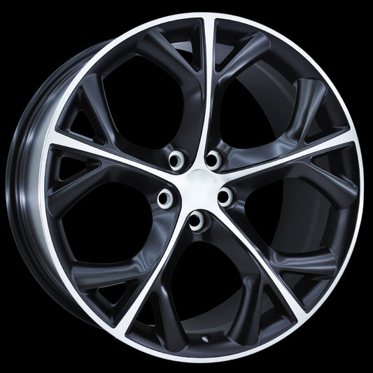 R1 Wheels 20 inç 5*108 ET40 Mat Siyah Jant Takımı (J-3733) - KolayOto