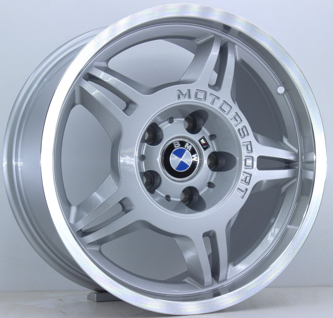 R1 Wheels 17 inç 5*120 ET30 Metalik Gri Jant Takımı (J-2649) - KolayOto