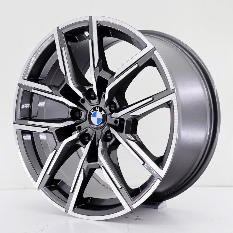 R1 Wheels 18 inç 5*112 ET30 Füme Jant Takımı (J-1539) - KolayOto