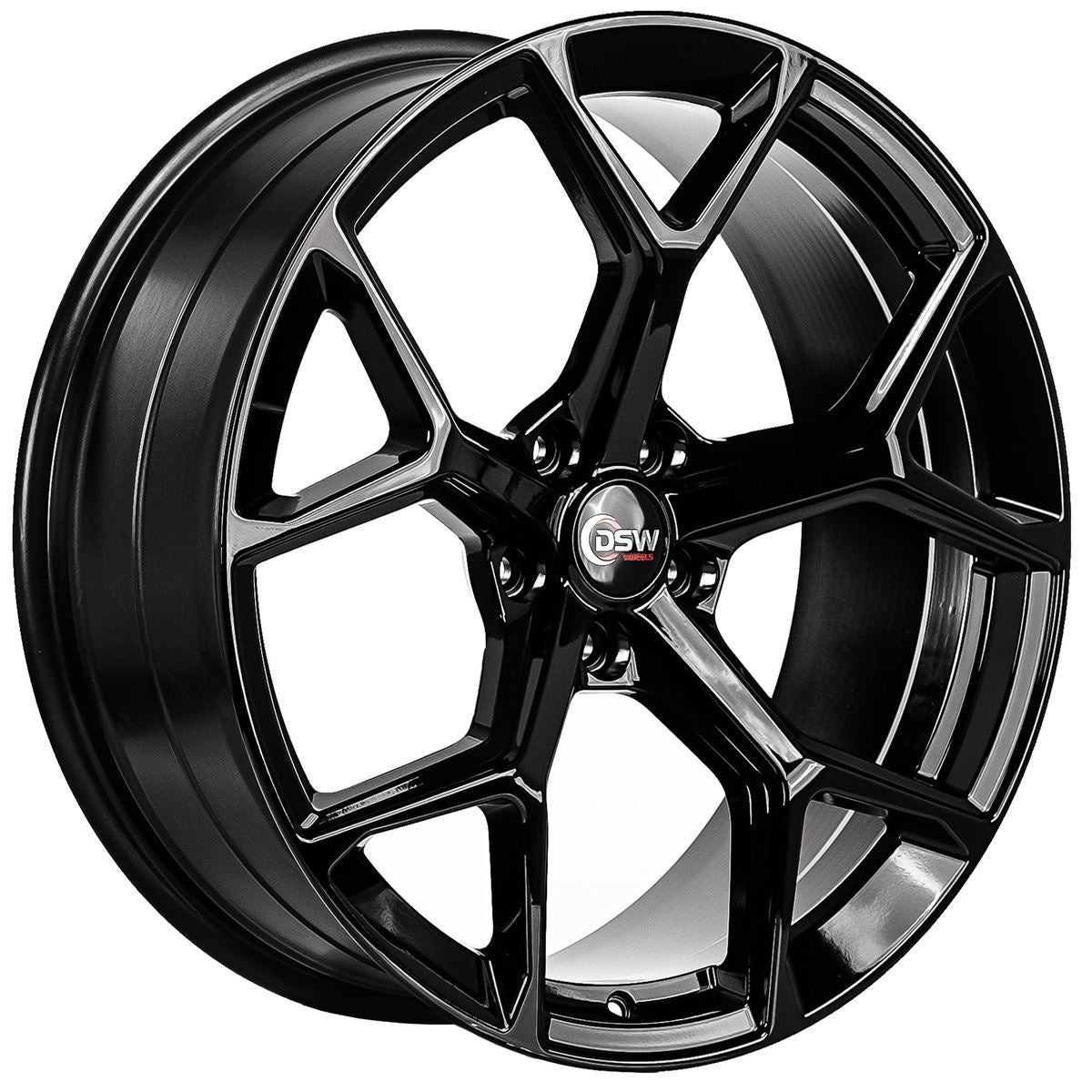 R1 Wheels 20 inç 5*112 ET30 Siyah Jant Takımı (J-3006) - KolayOto