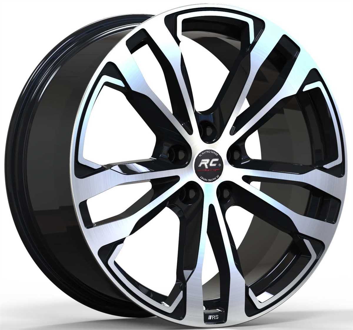 R1 Wheels 19 inç 5*112 ET43 Siyah Jant Takımı (J-3724) - KolayOto