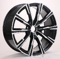 R1 Wheels 20 inç 5*120 ET35 Siyah Jant Takımı (J-1267) - KolayOto