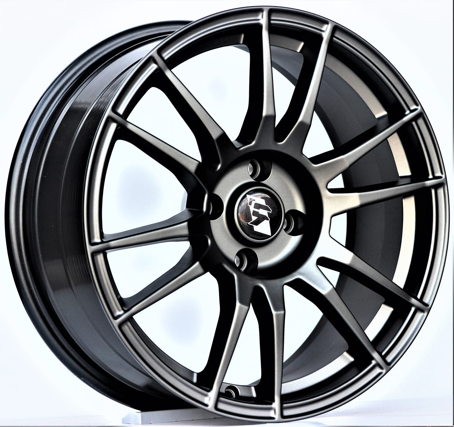 R1 Wheels 17 inç 4*100 ET35 Mat Füme Jant Takımı (J-1531) - KolayOto